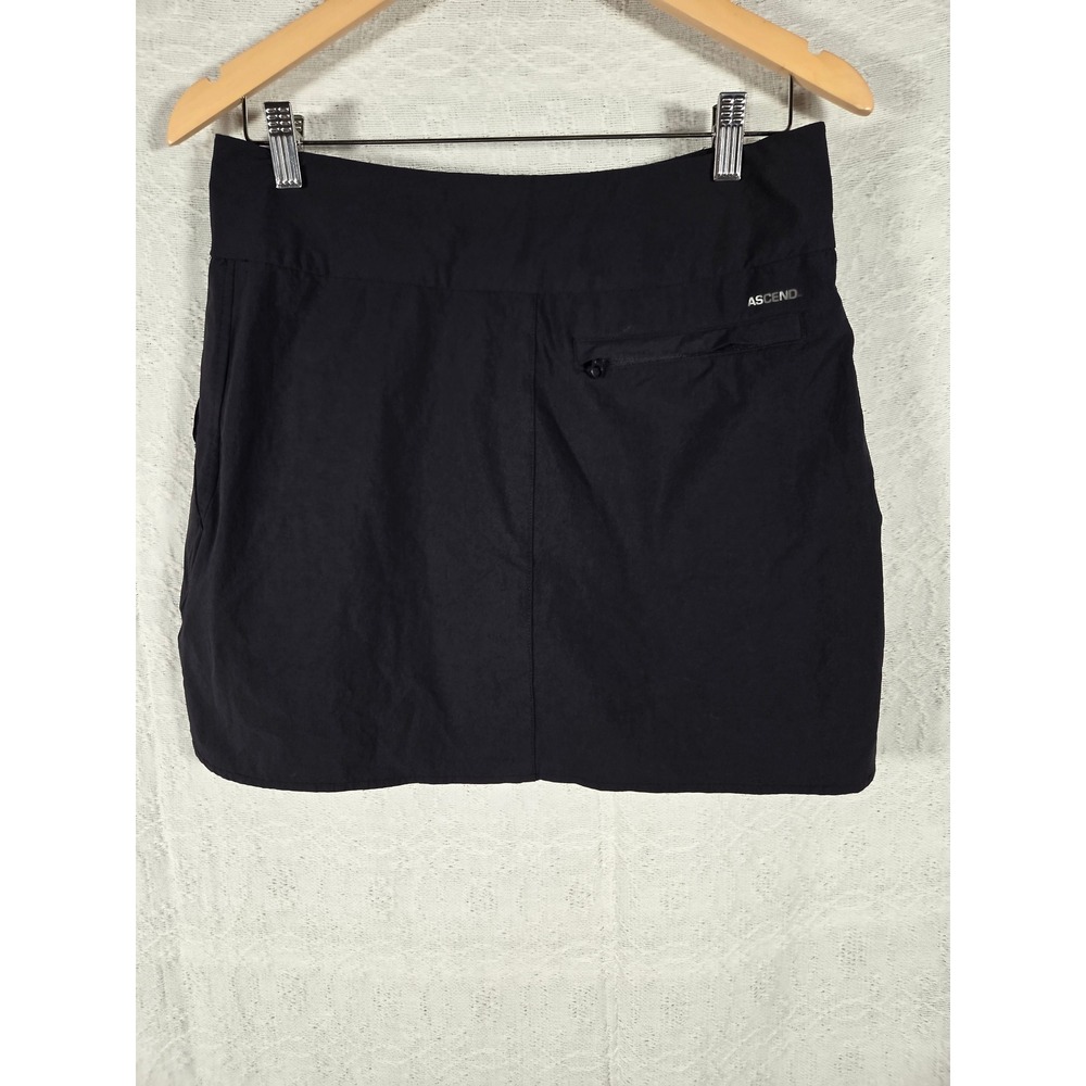 Ascend Womens Black Active Skort Hiking Golf Skirt with Pockets Size Small S/P - Picture 6 of 10